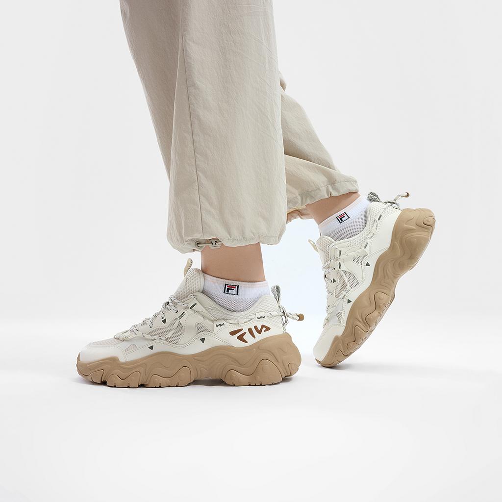 Fila Fluid 5 Cat Paw 5.0 Lightweight Comfortable Non-Slip Durable Low-Top Casual Shoes Women Sneaker White F12W422103FGD