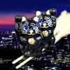 Waza No Kura Maneki-neko Figurine, Kutani Ware, Chibi Maneki-neko, Blue-Eyed Black Cat, Birthday Gift, Pair Gift