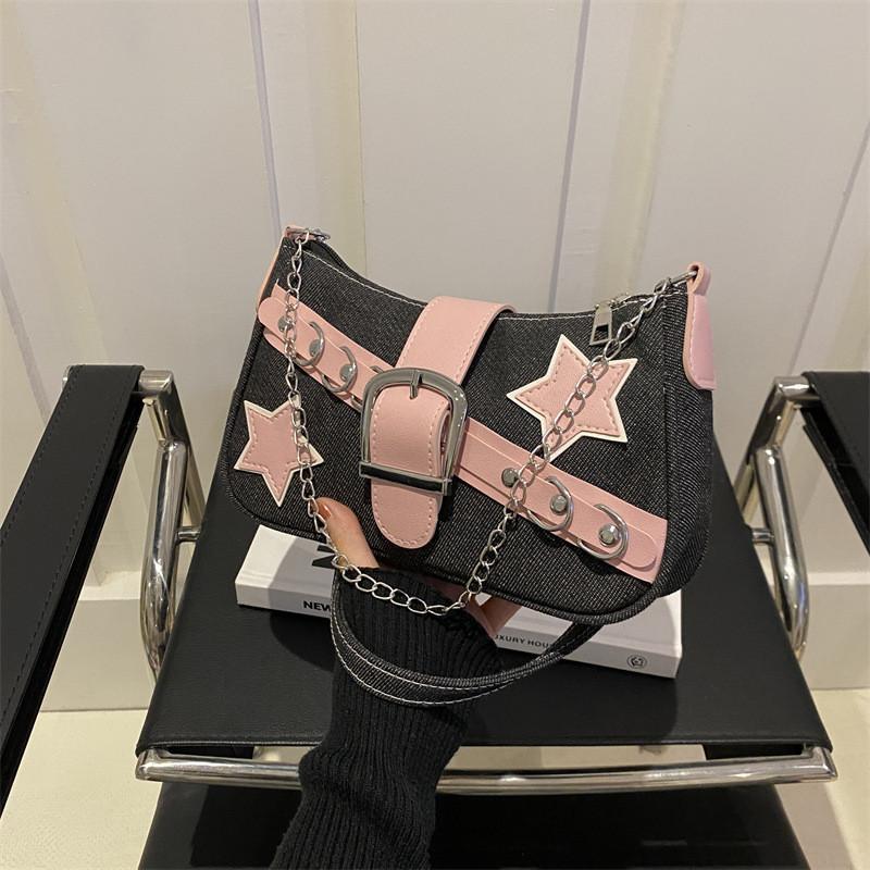 Trendy Street Style Single Shoulder Bag For Cool Girls In 2024 Spring