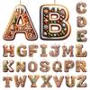 Acryl-Weihnachtsornamente DIY 26 Buchstaben Weihnachtsbaum-Hängedekoration Neujahr Krippe Navidad Dekoration Feiertag 2026
