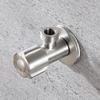 Ultimate Stainless Steel Angle Valve; Reliable Toilet Water Regulator; Kitchen Sink Tap Connector; Water Heater Triangle Valve