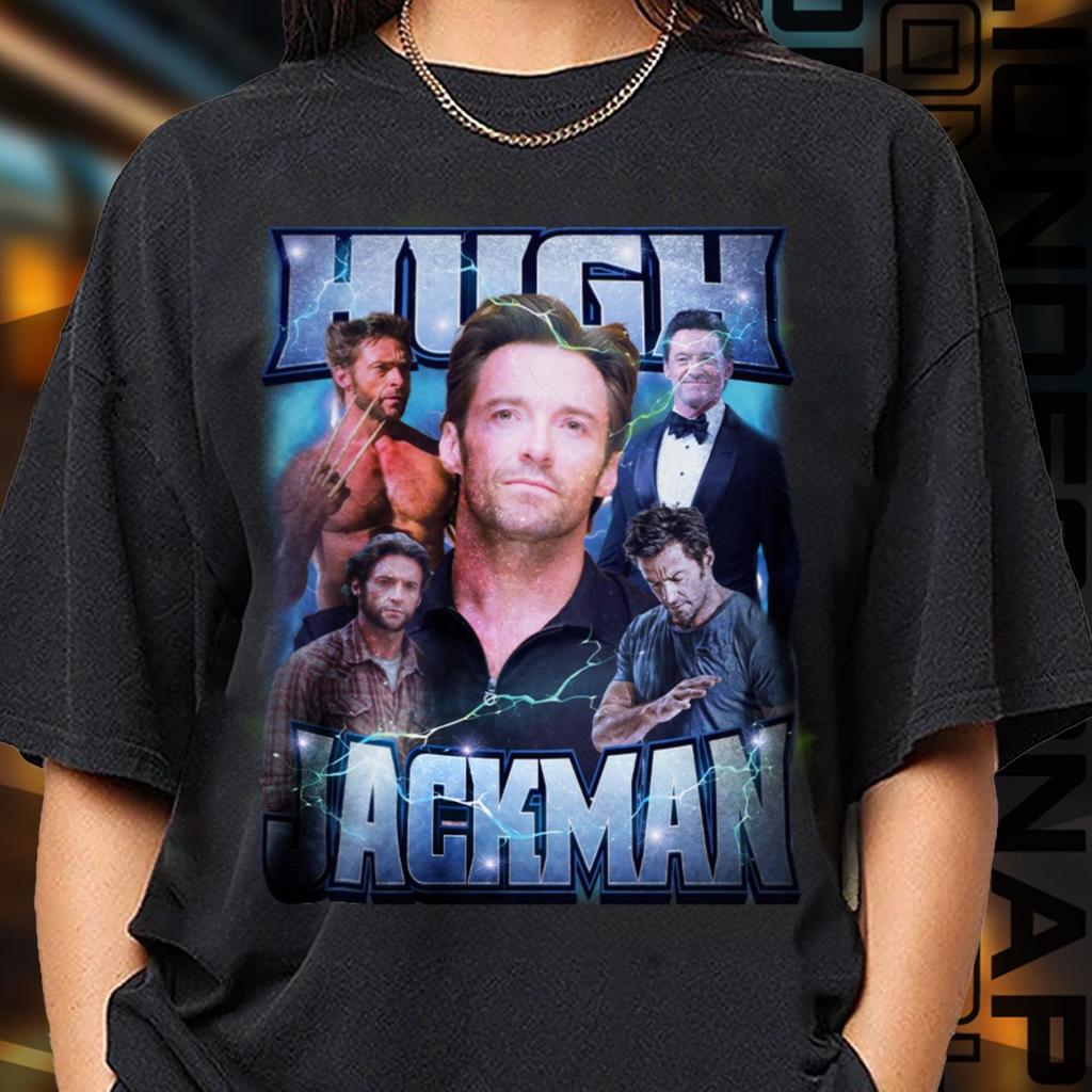 Limited Edition Hugh Jackman T-shirt, Exclusive Fan Merch for Women and Men, Valentine’s Day Gift