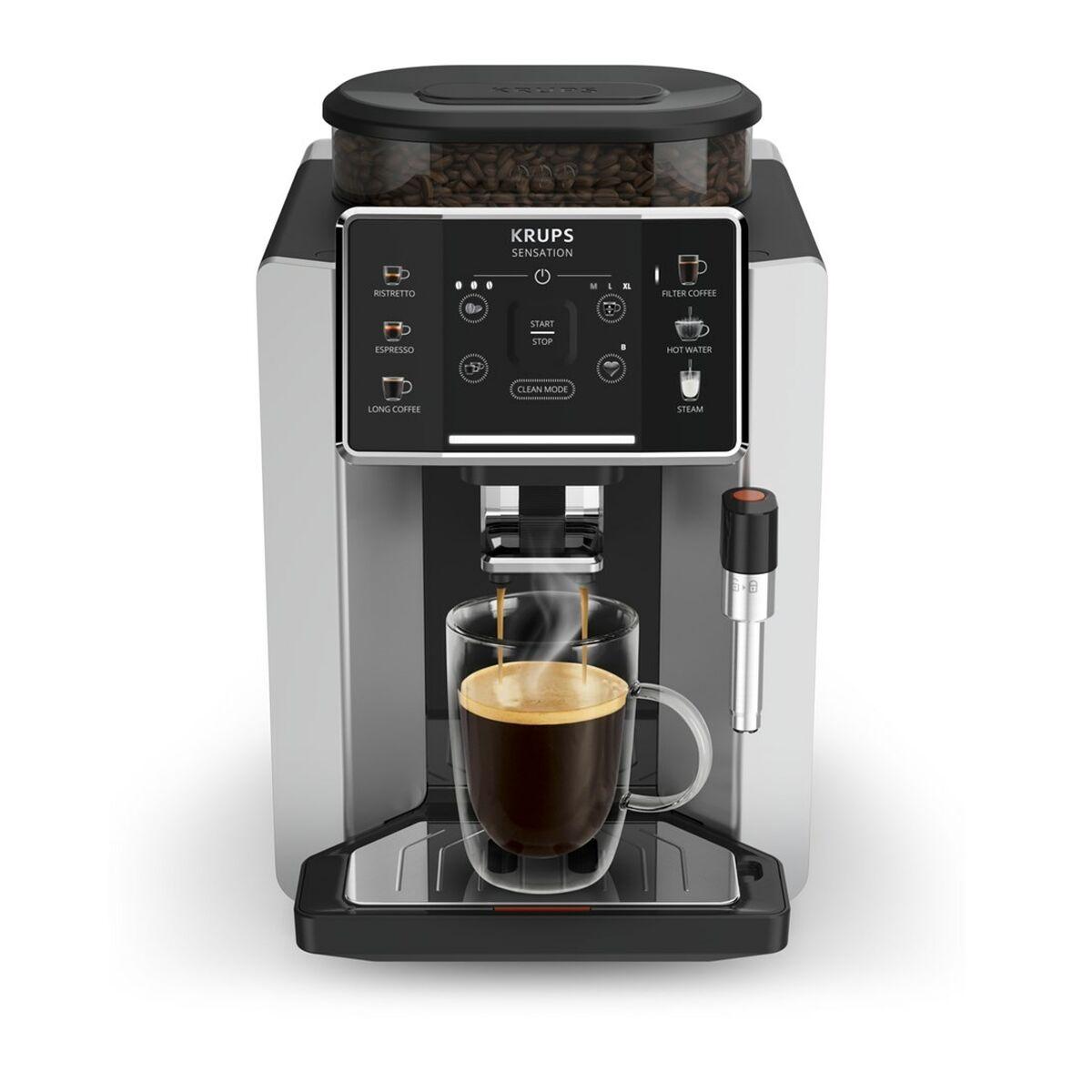 Krups Schwarz Ea910e10 Kaffeemaschine Grau 1,7 L - Bild 5