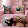 L-Lana Del Rey Kissenbezug Bequemer Wende-Kissenbezug Ideal für Auto Sofa Schlafzimmer & Mehr