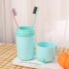 Sealed Travel Mouthwash Cup Dustproof Brushing Cup Multifunctional Toothbrush Box  Student