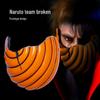 COS Naruto Tobi Resin Full Face Mask - Halloween Costume for Kids & Adults