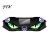 Car Atmosphere Light Solar Devil Eyes for Windshield, Window Warning Sign with Three Smart Modes, Enthusiast Styling Accessories LED Digital