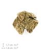 Schnauzer I - Dog brooch in decorative box, elegant gold-plated pin, Art-Dog brand jacket pin