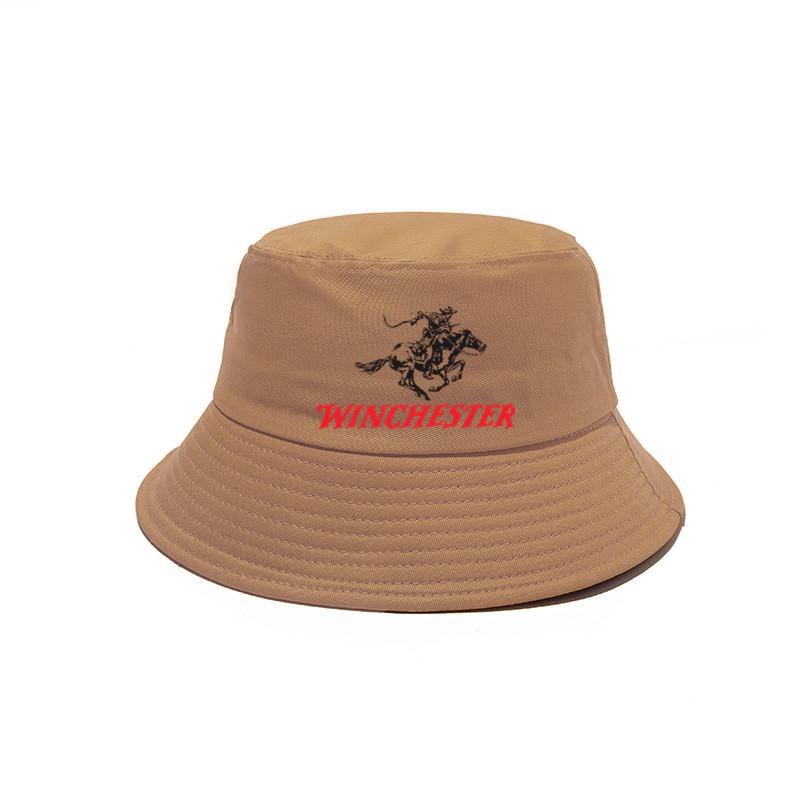 Winchester Rifles Bucket Hats Cool Outdoor Cotton Winchester Panama Summer FisherUnisex Bob Hat