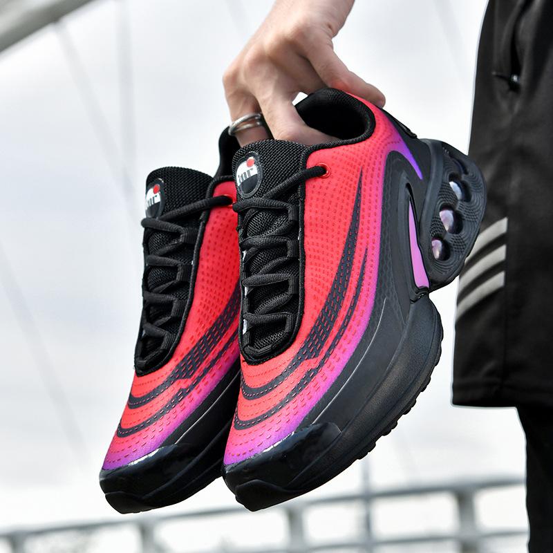 Shoes Men's Spring New Breathable Air Cushion Running Shoes Large Size 47 Casual Shoes Lightweight Soft Sneakers 2025
