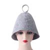 Room Bath for Bath House Head Protection Anti Heat Cap Felt Shower Cap Felt Wool Cap Sauna Hat
