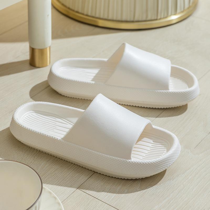 Slippers Summer Home Bathroom Bath Non-slip Deodorant Cool Slippers Women Eva Platform Silent Shoes