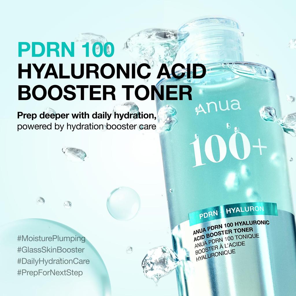 ANUA PDRN100 Hyaluronic Acid Booster Toner a toner that provides and radiance to improve skin texture and Hydrating and hydrating for and combination