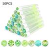 10/50Pcs Disposable Eyelash Brush Reusable Eyelashes Brush Tube Mascara Wands Tubes Dust-proof Lash Spoolies Storage Makeup Tool