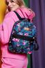 Gemusterter, urbaner Damenrucksack - Rovicky