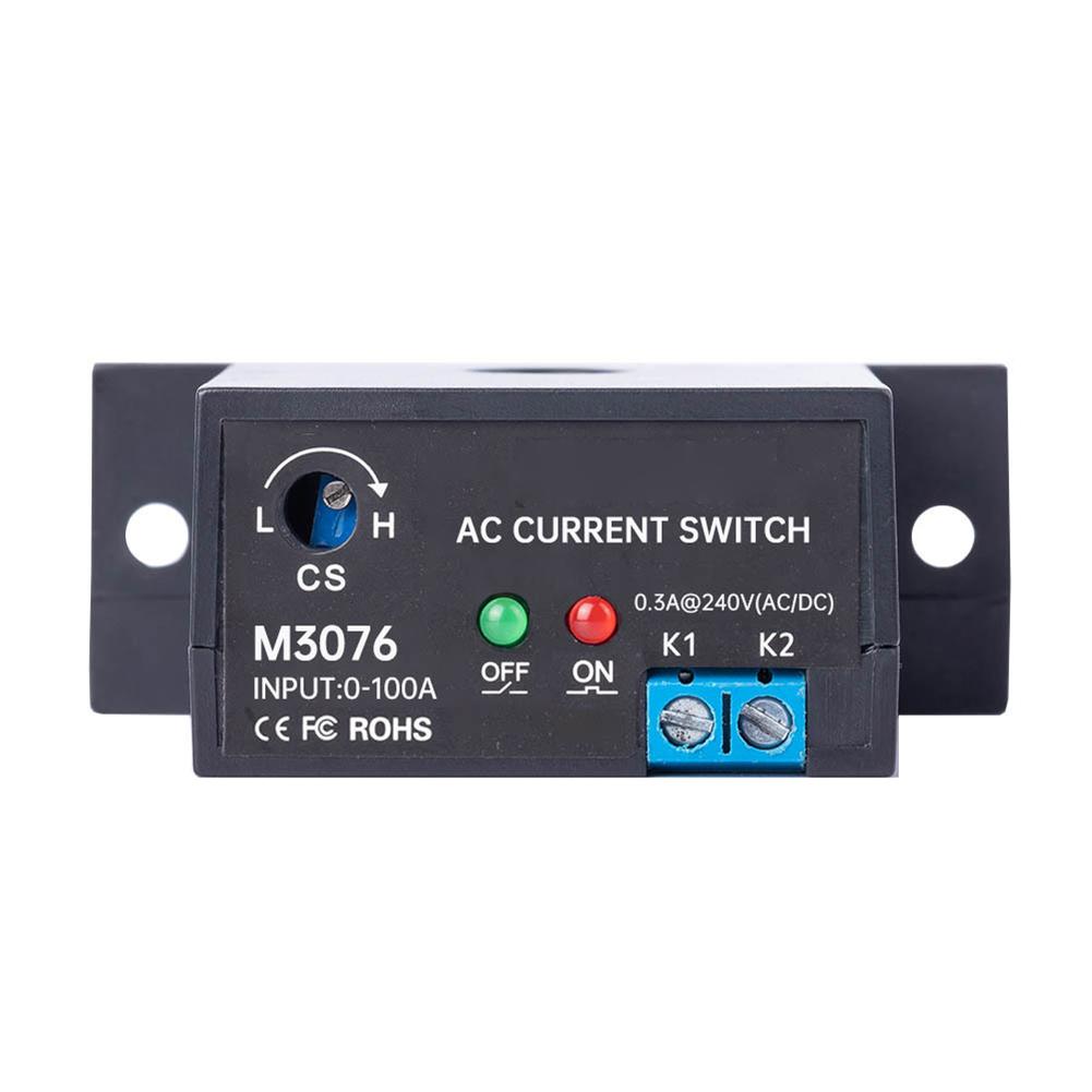 AC Current Sensing Switch 0.2-30A Self-Powered Induction Relay M3050/M3056 With Adjustable Threshold And Safety Isolation