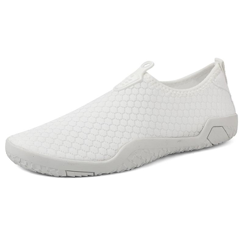 

Мужская и женская обувь для плавания с защитой от порезов и скольжения, обувь для серфинга, рафтинга, рыбалки, аквапарка 37 белый