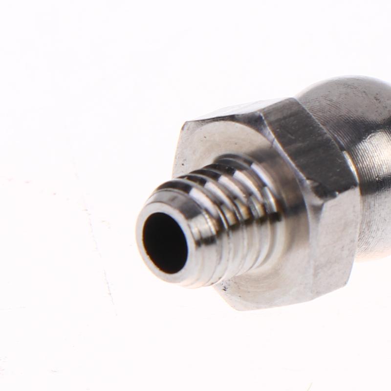 5/10Pcs Ss201 Ss304 Metric External Thread Straight Elbow Type Grease Nipple For Grease Gun Stainless Steel Grease Nipple
