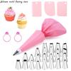 Silicone World Pastry Bag Cream Bag Kitchen DIY Cake Icing Piping Cream Cake Decorating Tools TPU Reusable Pastry Bag+Nozzle Set