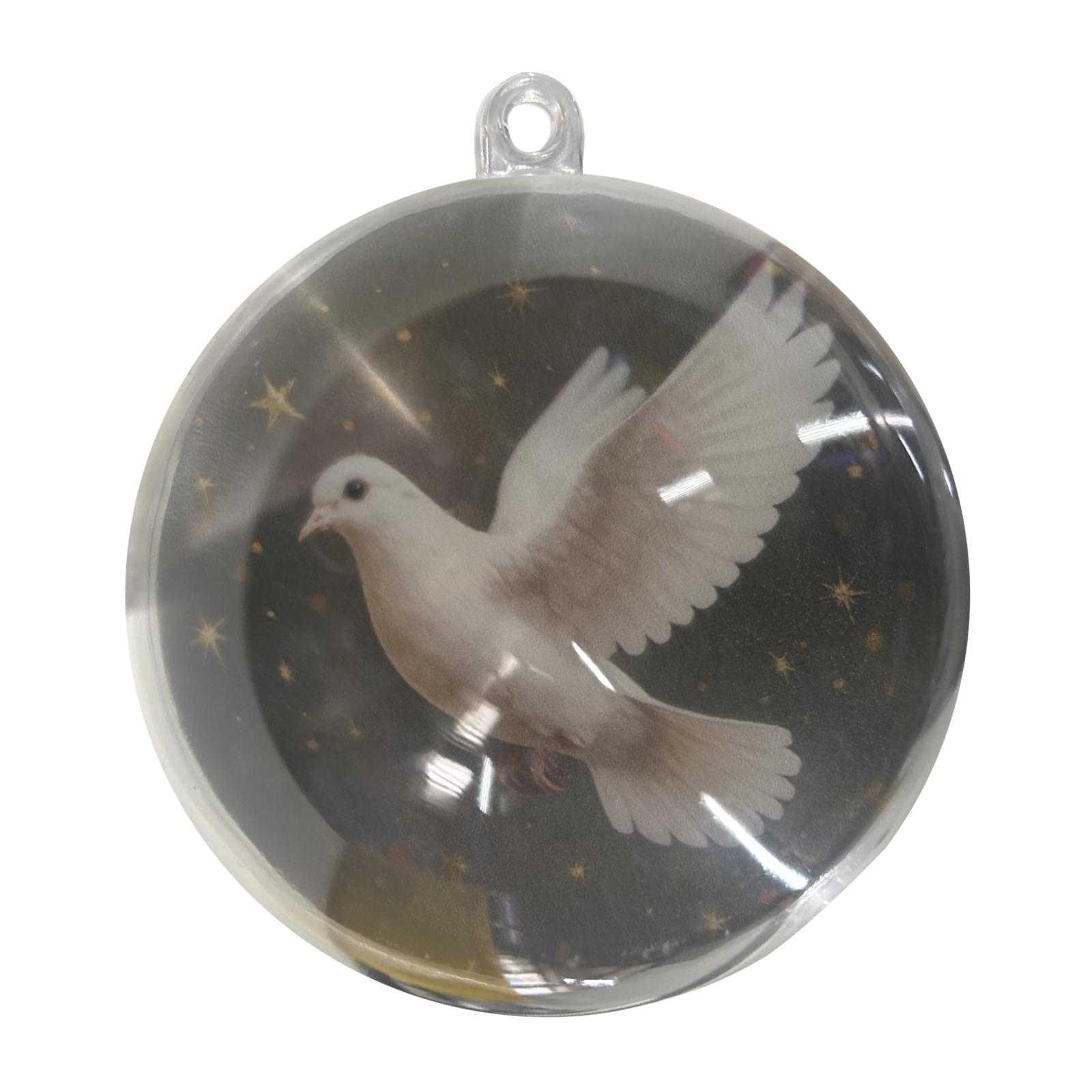 

Набір кришталевих фігурок птахів природи, скляні птахи, ялинкові прикраси, прозорі різдвяні кулі для прикраси двору