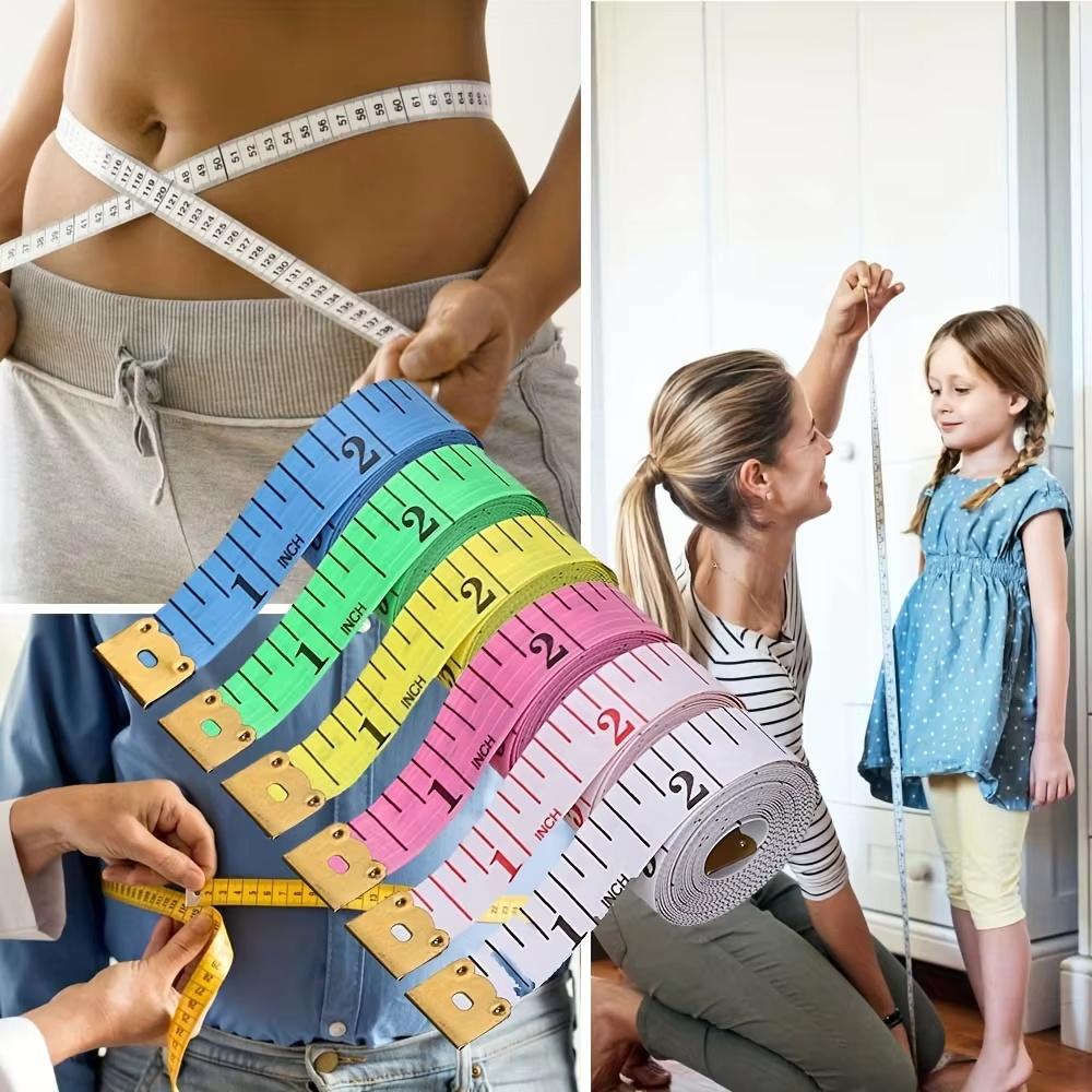 5/10Pcs Soft Sewing Ruler Sewing Measuring Tape Body Measuring Clothing Ruler Durable Tailor Tape Measure Sewing Kits 150cm