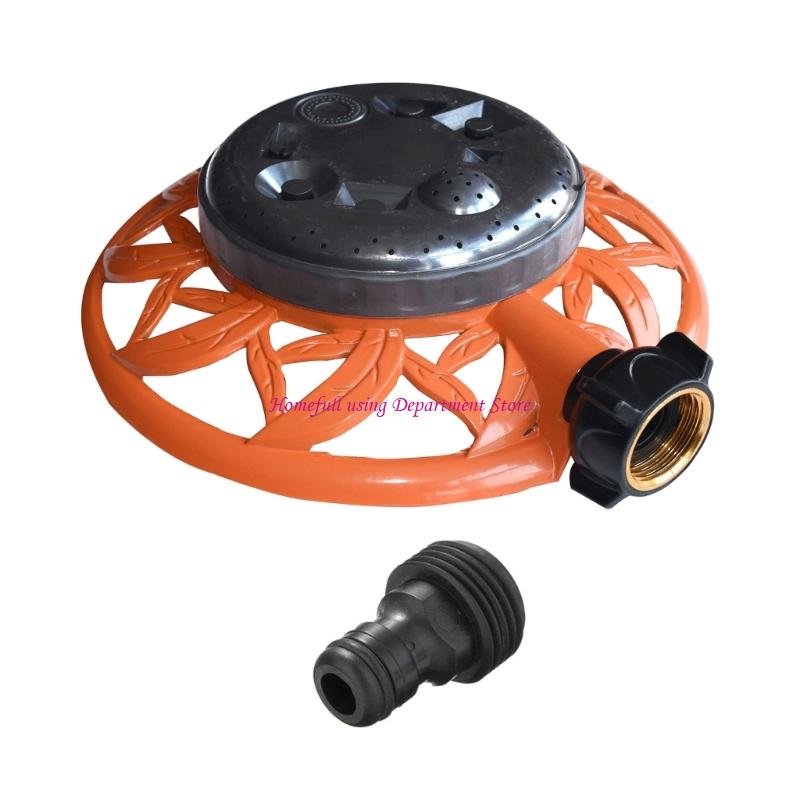 Adjustable Garden Sprinkler 360 Degree Coverage For Efficient Lawn Irrigation