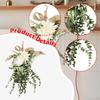 Artificial Garland, Reusable Wreath for Hanging, Housewarming Parties, Weddings, And Fireplace