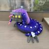 Unique Deep Sea Monster Plush, Snake Shark Creature Stuffed Animal, Fantasy Game Inspired Collectible Toy