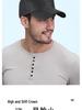 Cappello da Sole Traspirante in Rete da Uomo - Cappellino da Baseball High-Top per l'Estate con Visiera a Becco d'Anatra e Vestibilità Ampia per la Testa