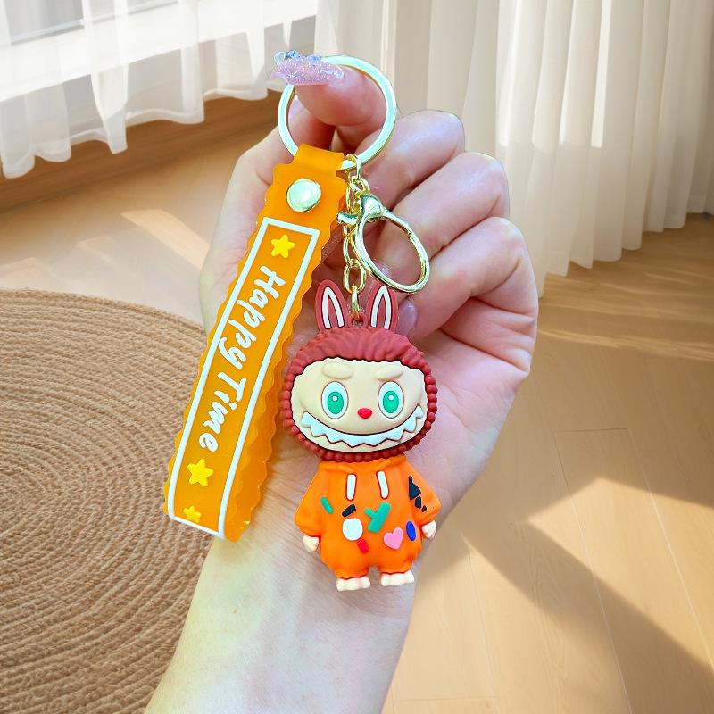 

Labubu Мультяшный Цветочный Пижамный Овечка 3D Кукла Подарок Автомобиль Пара Сумка Подвеска