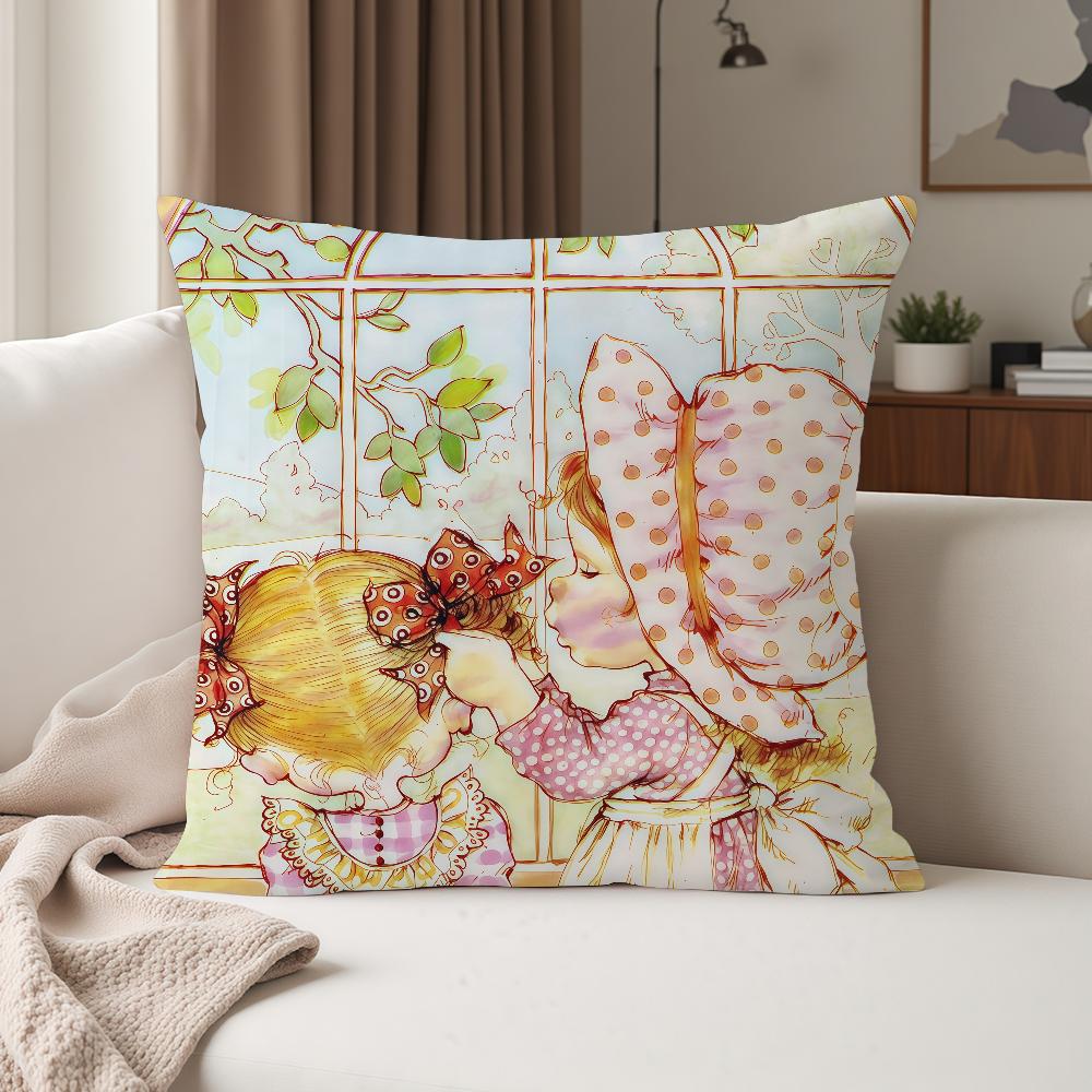 Artist S-Sarah K-Kay Pillow Case Suitable For Bedrooms Living Rooms Cars Home Decoration