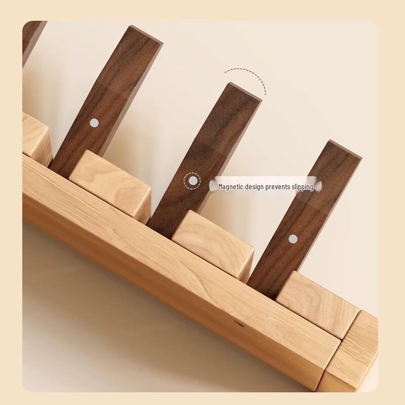 YIXI Wall-Mounted Coat Rack with 10 Hooks
