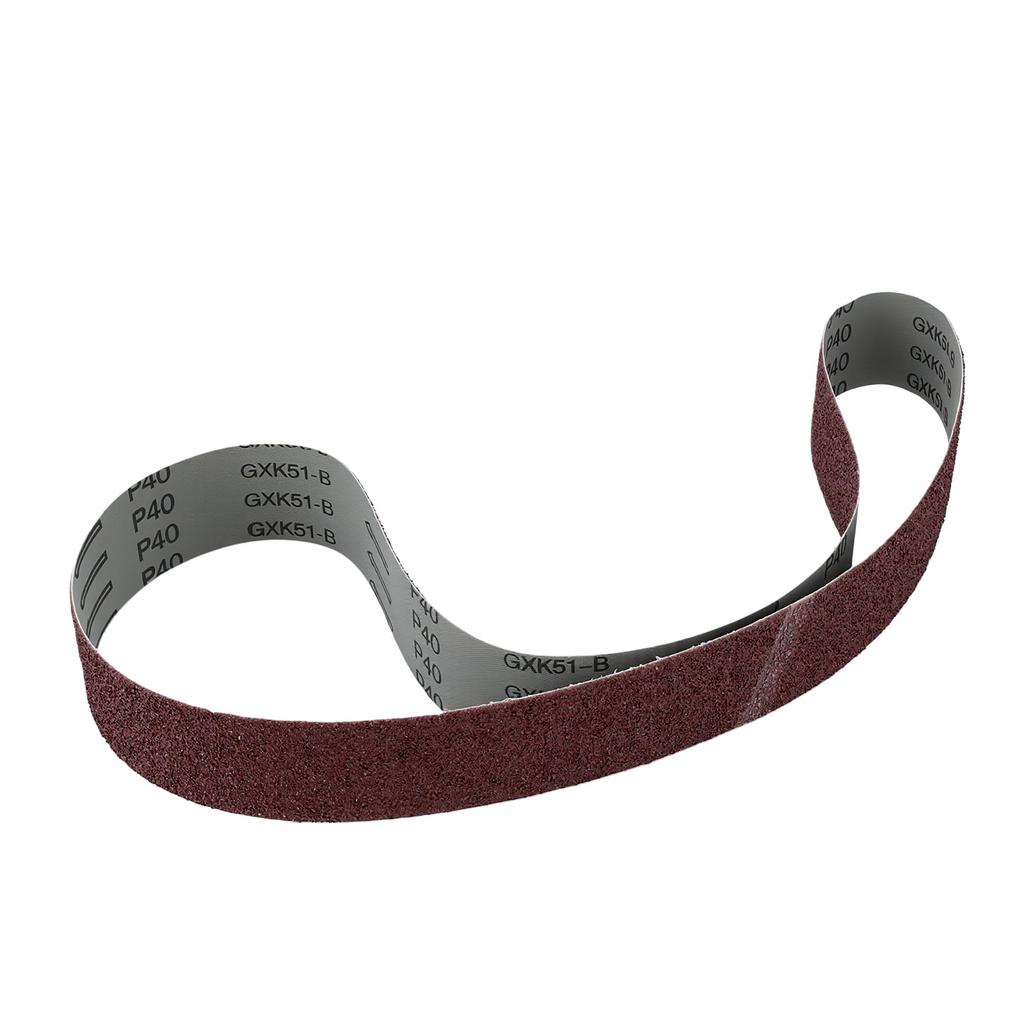 10 Pcs Sanding Belt Set 1220x50mm 40 60 80 100 120 Grit Aluminum Oxide Belt Sandpaper for Wood Metal Plastic