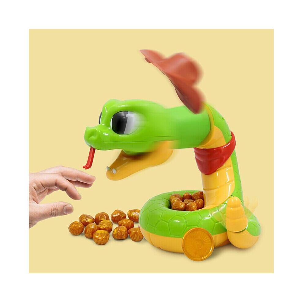 Rattlesnake Trick Electric Game Bite Snake Family Party Bar Toys Christmas Gifts