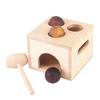 Platform Wooden Pounding Toys With Durable Construction For Learning Preschool