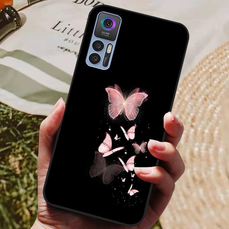 For TCL 30 Plus Case T676K T676J Cover Wolf Lion Shockproof Phone Cases For TCL 30 5G T776H Black Silicone For TCL30 30 Cover