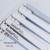 Double-Sided Rhombus Sponge Nail File - Professional Gray Sand Strip for Shaping & Polishing