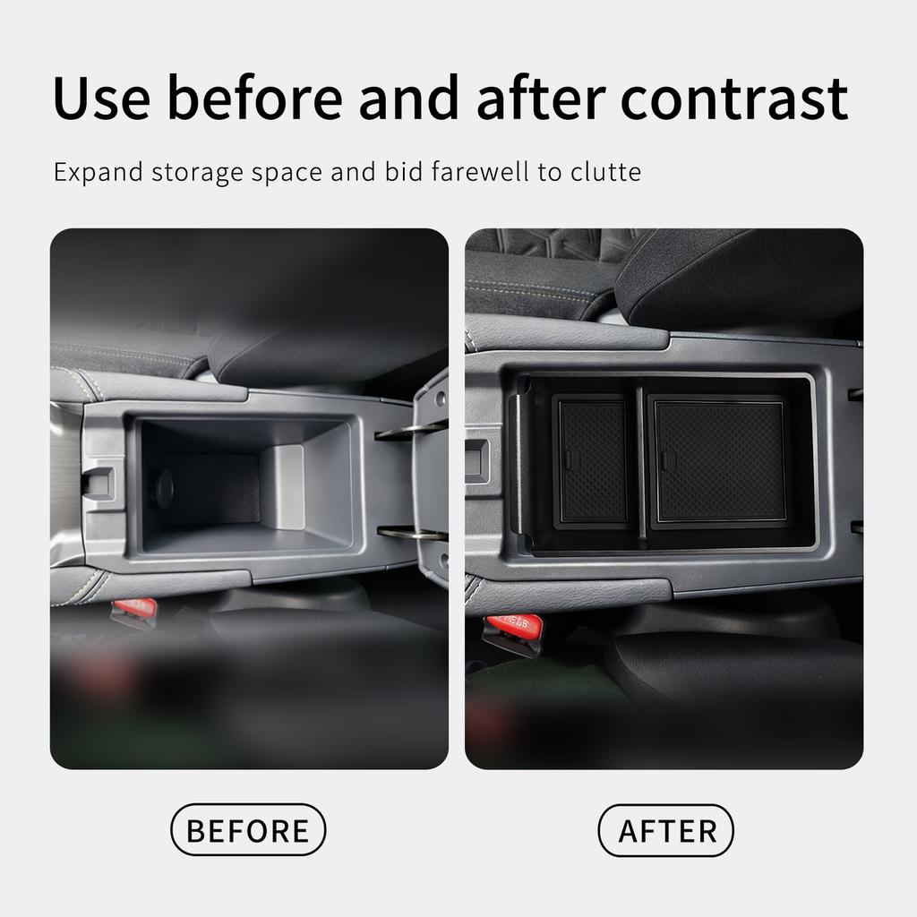 for Nissan Kicks 2025(North American Version)Car Storage Box Interior Accessories Center Console Armrest Storage Tidying Tray