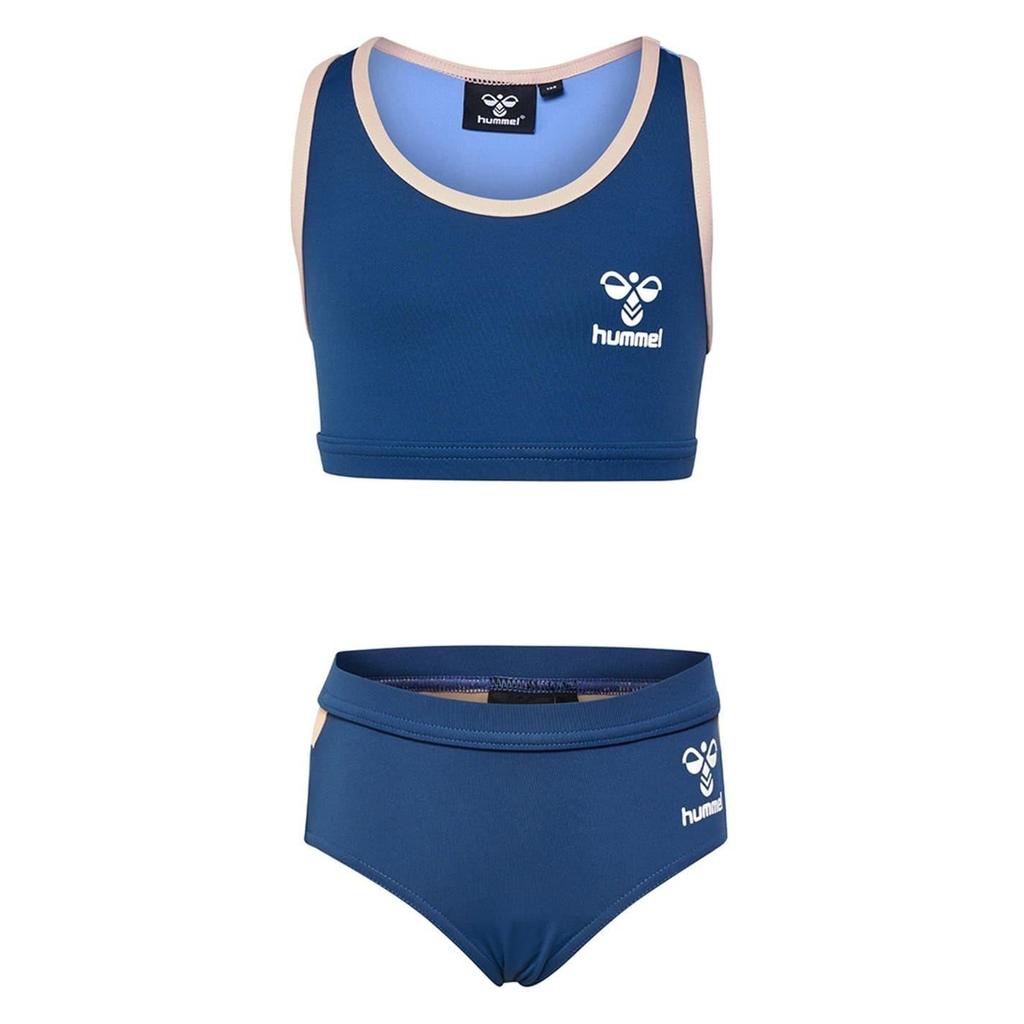 Maillot de bain deux pièces bloc de couleur pour fille Hummel