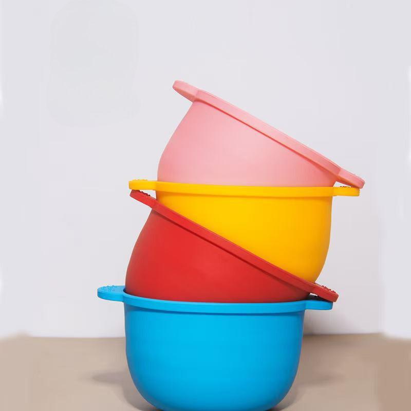 Collapsible Silicone Face Mask Mixing Bowl With Scale Heat Resistant Wax Melting Pot For Beauty Care