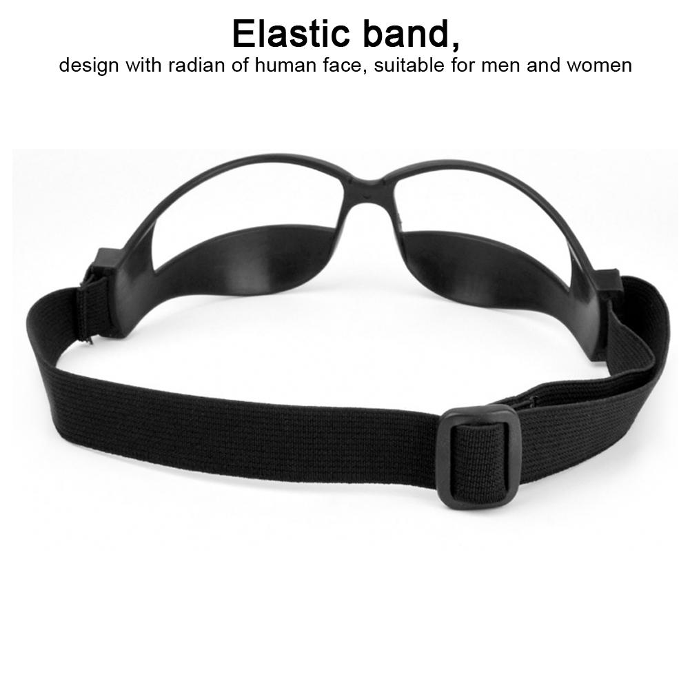 Basketball Dribbling Training Augenschutzbrille Outdoor Sportbrille (Schwarz)