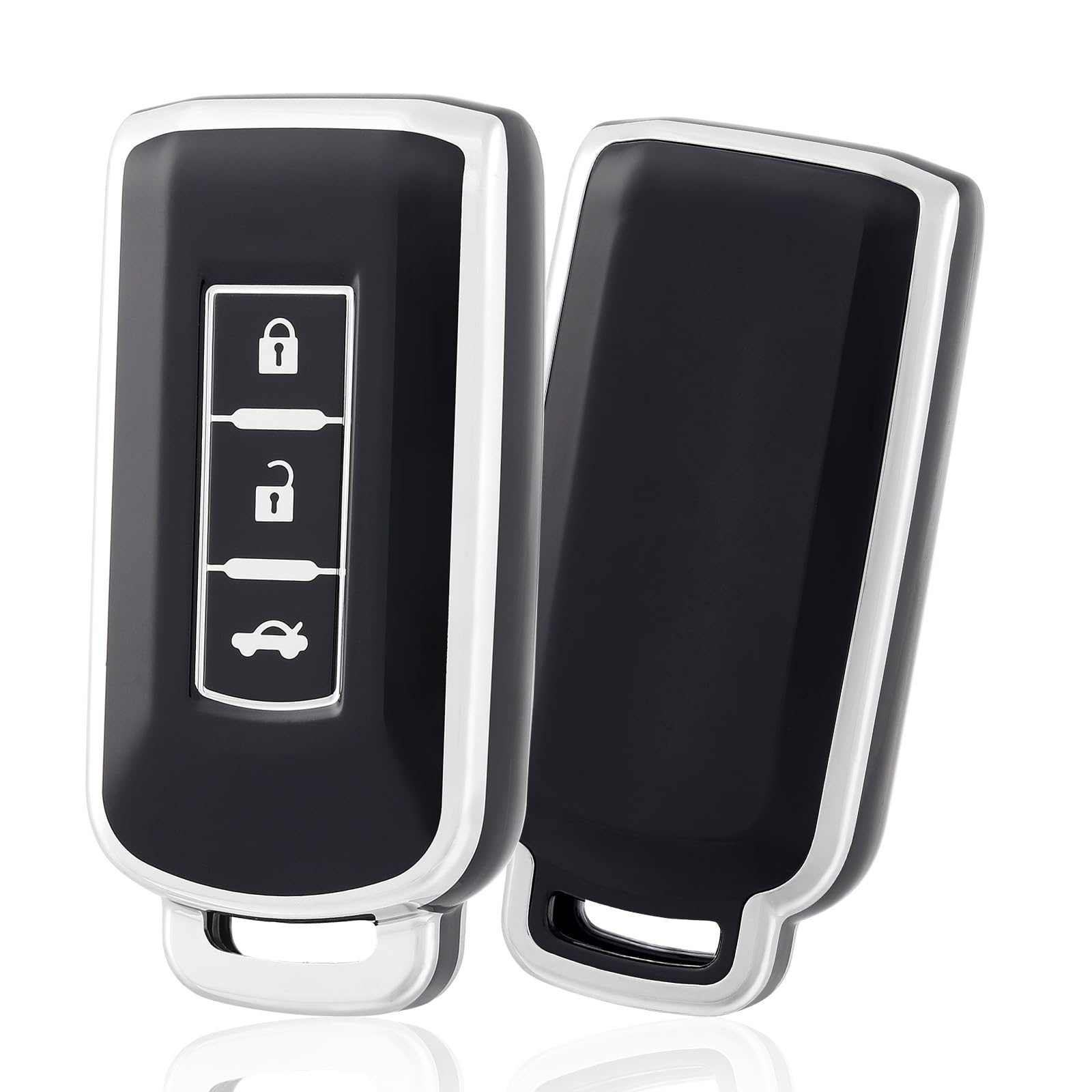 OFF WE GO Key Shell TPU Car Key Cover Key чёрный