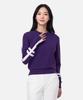 2ELA Women'S Grace Knit Round Long Sleeve T-Shirt 3 Colors