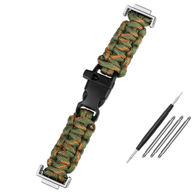 

Замінник для Casio G-SHOCK GA100/110/120/ DW 5600 GW-M5610 Полотняний ремінець для годинника Outdoor Паракордовий Модифікований Нейлоновий Чоловічий Ремінець для Годинника 16mm