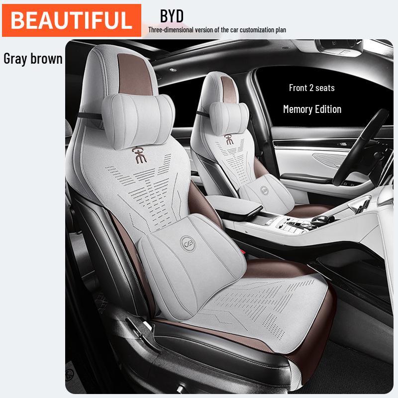 ZFL Sports Leather Car Seat Cushion for BYD Song PLUS - All-Season Cover