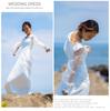 Wedding Main Wedding Long Long with Natural [EightSTAR Dress] Pre-wedding Dress, White, Wedding, Bride, Character, Dress, Length, Sleeves, Sleeves,
