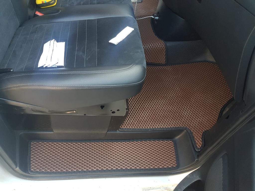 Dywaniki (3 szt, EVA, cegła) Dla Mercedes Vito/klasa V W447 2014-