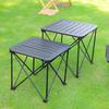 Portable Aluminum Folding Table & Chairs for Outdoor Camping and BBQ