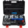 VEVOR Hydraulic Flaring Tool Kit, 45 Degrees Double Flaring Tool, Brake Repair Brake Flaring Tools for 3/16"-1/2"