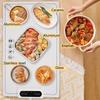Foldable Food Warm Tray 3 Modes Silicone Food Warmer Mat Electric Insulation Board  Dining Table